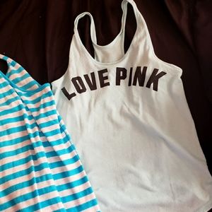 Pink tanks